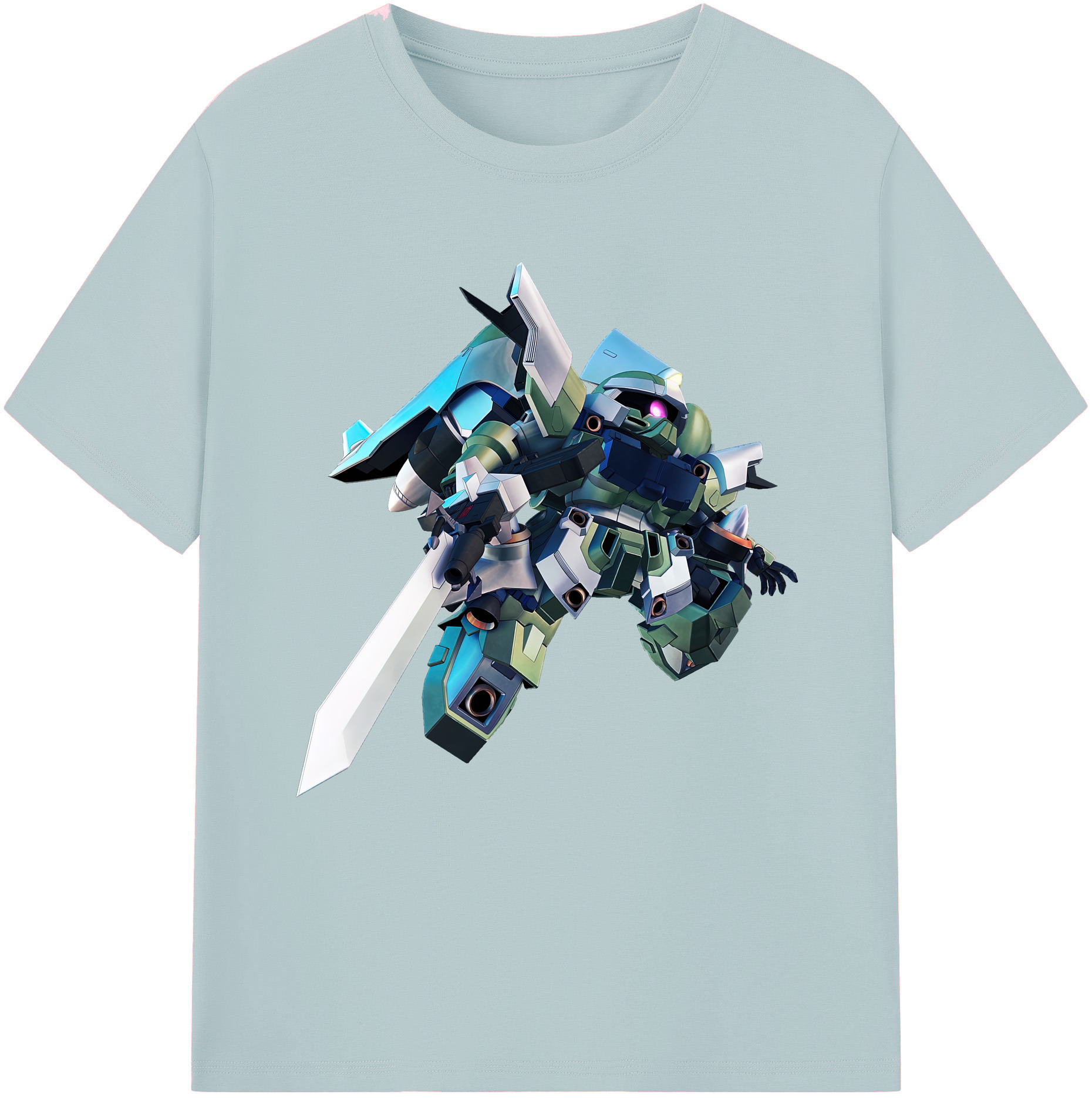 （画像用） 機動戦士ガンダム Mobile Suit Gundam 綿100％半袖Tシャツ（フロントプリント）